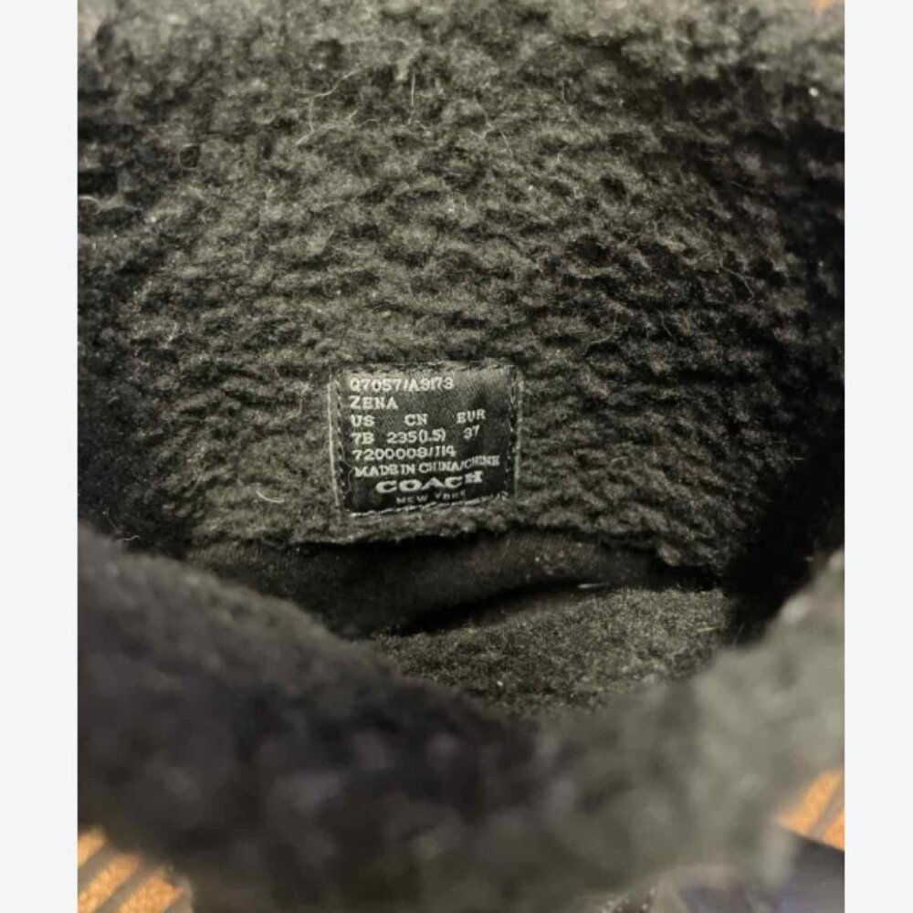 Black Coach Boots - Picture 4 of 6